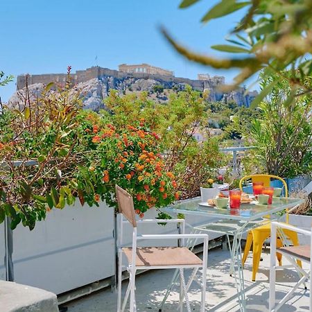360 View In Roof Top Appartment With Patio Athen Eksteriør billede